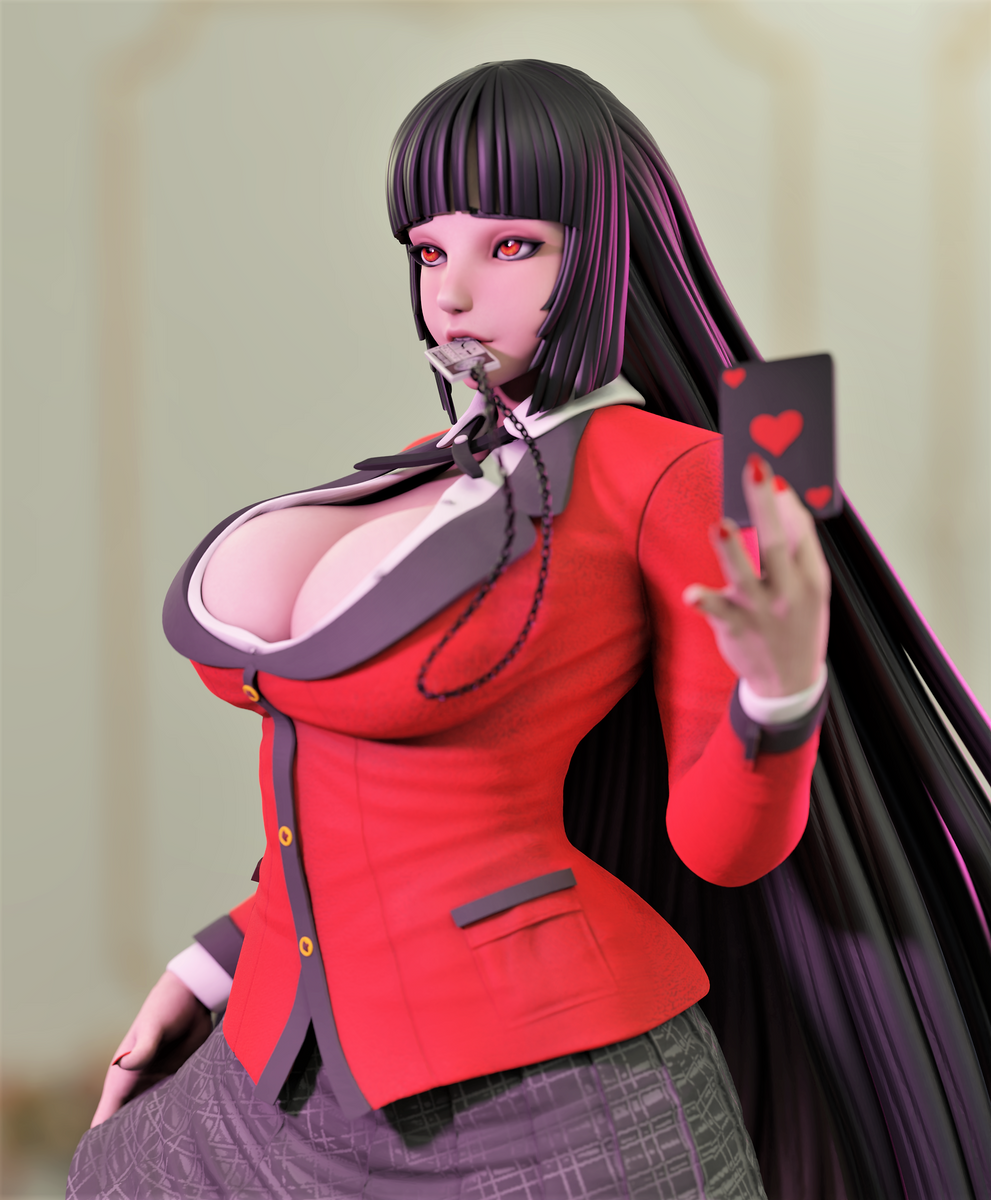 Yumeko Jabami - Kakegurui Compulsive Gambler Pin-up Garage Kit – Kaiju  Studios