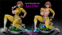 April O'Neil Pin-up Garage Kit