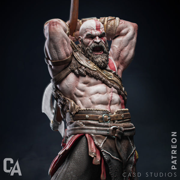 Kratos God of War Ragnarök Garage kit