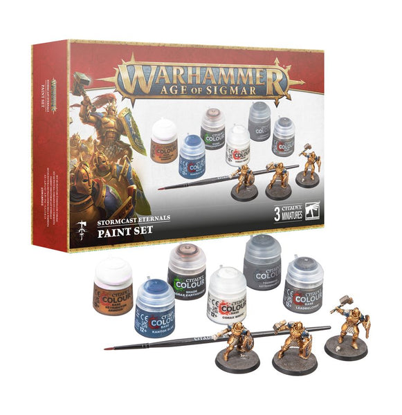 Warhammer: Age of Sigmar: Stormcast Eternals Paint Set