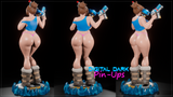 Mei and Snowball (Overwatch) Pin-up Garage Kit