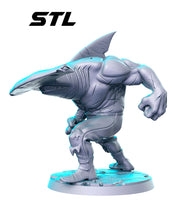 Hammer - Street Sharks Series 3D Printed Miniature