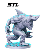 Ripster - Street Sharks Series 3D Printed Miniature