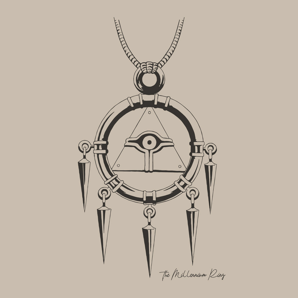 Millenium Ring Sticker Millennium Ring T-Shirt – Kaiju Studios