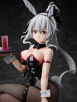 1/4 Black Bunny Figure Illustration by TEDDY