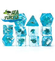 7-Set Cube Inclusion Dice: Sea Turtle