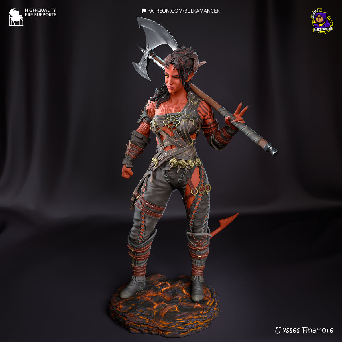Karlach - Baldur's Gate 3 Garage kit – Kaiju Studios