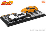 1/64 Initial D Set Vol.19 Kenta Nakamura Silvia (S14) & Takumi Fujiwara Trueno (AE86)