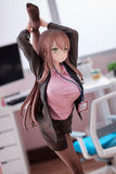1/6 A Surprisingly Flexible Office Lady Who Doesn't Want to Go to Work - Pink Shirt Ver. Deluxe Edition