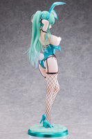 1/4 Green Twin Tail Bunny-chan Fishnet Tights Ver.