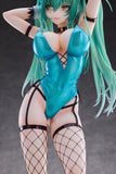 1/4 Green Twin Tail Bunny-chan Fishnet Tights Ver.