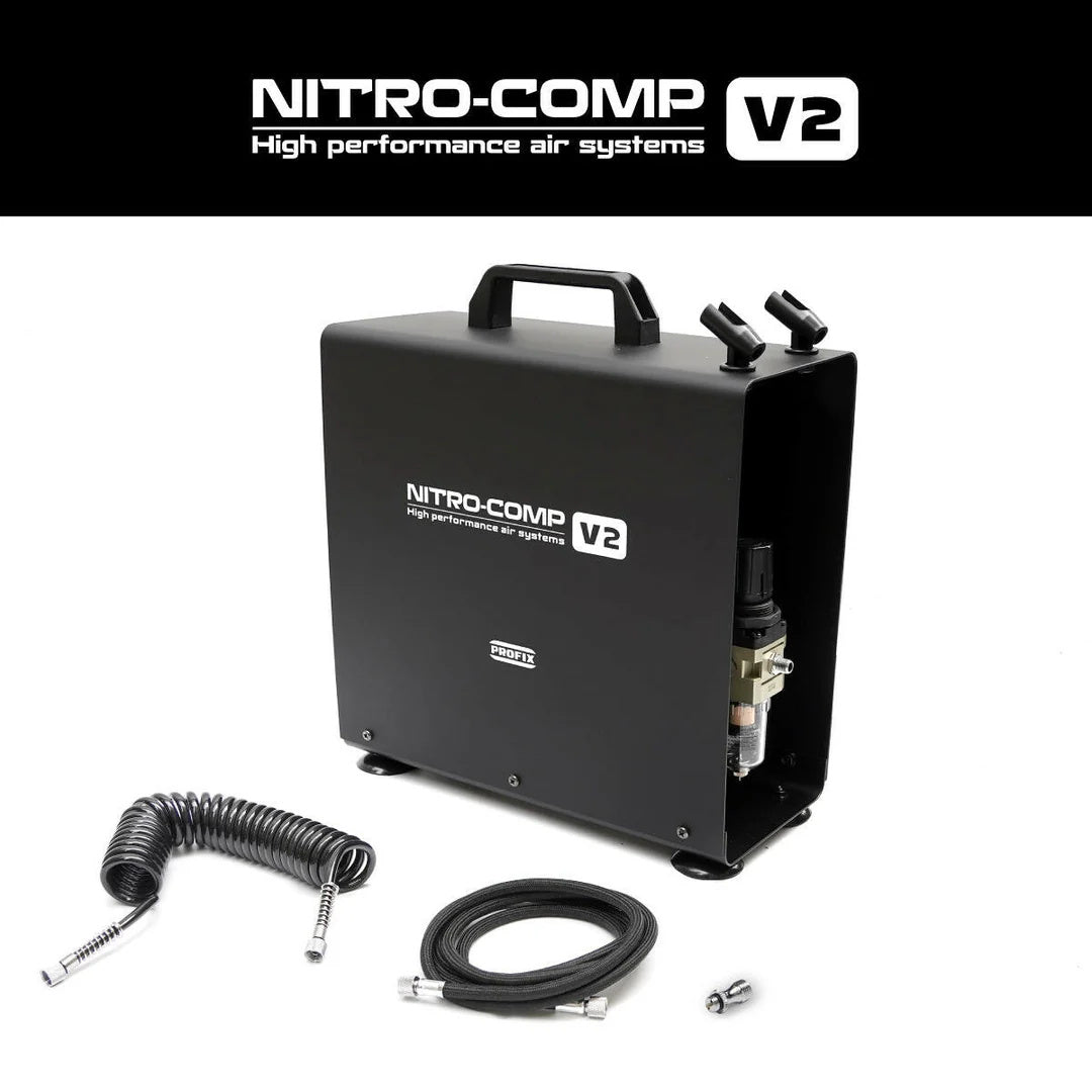 PROFIX NITRO-COMP V2 Oil-less Air Compressor (Model with 3L Tank ...