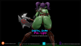 Orc Girl Pin-up Garage Kit