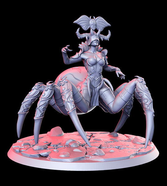 Arakhnati (spider demon) Lord of Destruction 3D Printed Miniature