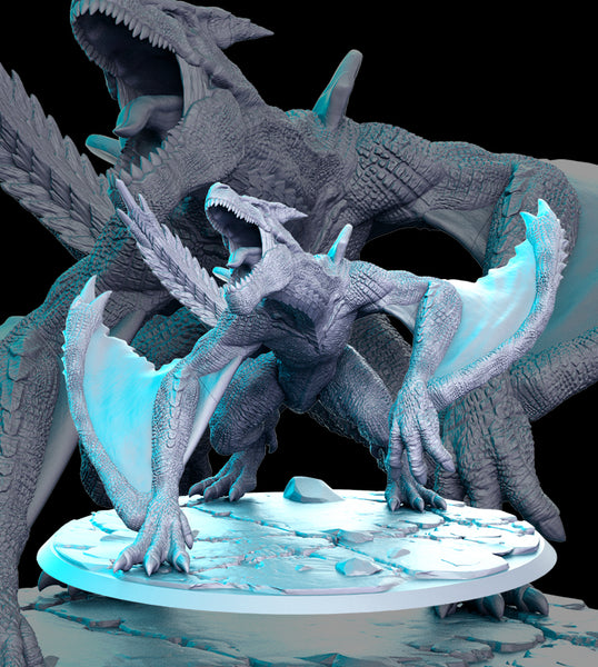 Forestdragon Monster Hunters 3D Printed Miniature