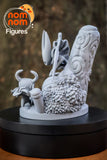 Chibi Knight and Hornet from Hollow Knight Resin Statue Garage Kit