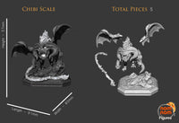 Chibi Balrog Resin Statue Garage Kit