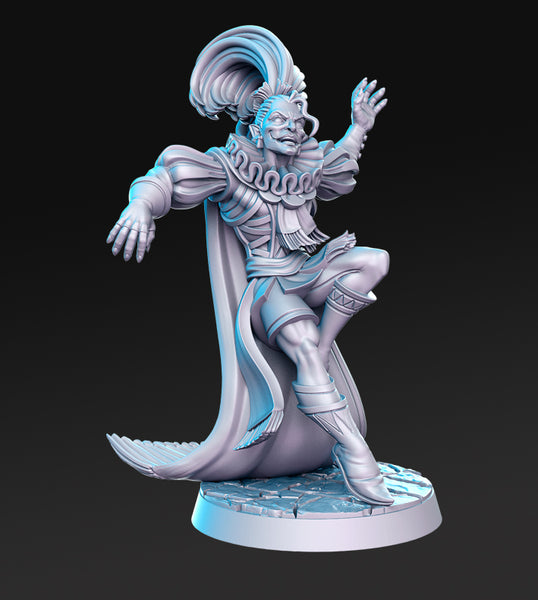 The Jester Final Fantasy 3D Printed Miniature