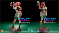 Barmaid Pin-up Garage Kit