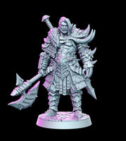 Kron The Witcher 3D Printed Miniature 32mm Miniature, Warhammer, D&D Star Wars Legion