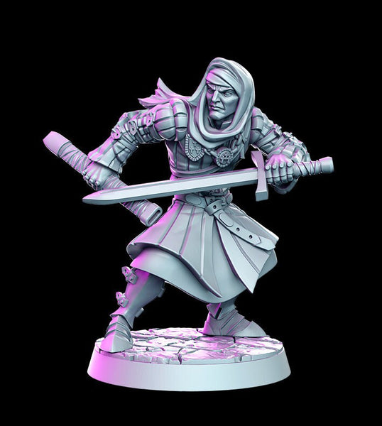 Count Giobaldo The Witcher 3D Printed Miniature 32mm