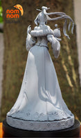 Lulu Final Fantasy X Statue Figure Unpainted Resin Statue Anime Girl Figure Pin Up Garage Kit