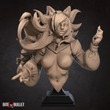 Lady Mahrian, the Foxfolk Maid (2 Versions) 3D Printed Bust