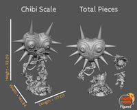 Chibi Legend Of Zelda Majora Skull Kid Figure